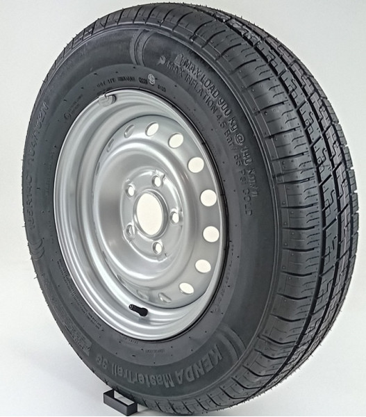 HAAGISE VELJE- JA REHVIKOMPLEKT KENDA KR101 185/80 R14C/SRW Plekkvelg 5.5X14 5X112 ET30/66.6 - Pilt 2