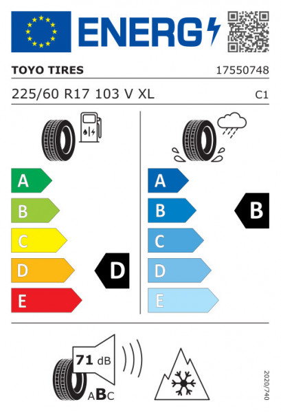 TALVINE VELJE- JA REHVIKOMPLEKT 17 KORANDO/TORRES TOYO/R56 CZ MAT VASAK - Pilt 3