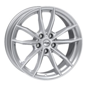 RIAL X12 8X18 5X112 ET30/66.5 Hõbedane