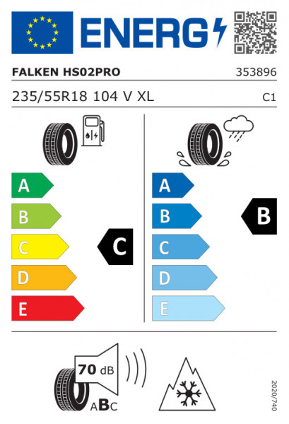 TALVINE VELJE- JA REHVIKOMPLEKT 18 SPORTAGE NQ5 FALKEN-02/KIA Grafiit - Pilt 3