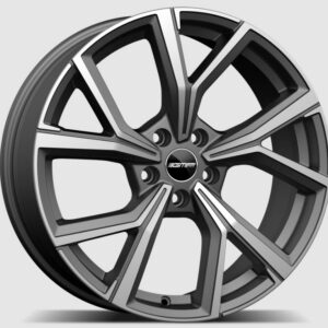 GMP MENTOR 7.5X18 5X112 ET45/57.1 Hall/poleeritud