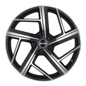MAK QVATTRO 8.5X20 5X112 ET38/66.45 Must/poleeritud