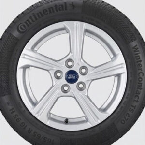 VELJE- JA REHVIKOMPLEKT FORD PUMA Z205/65 R16 CONTINENTAL WINTERCONTACT TS870 OEM L1TC-BA8510 Hõbedane DOT2022