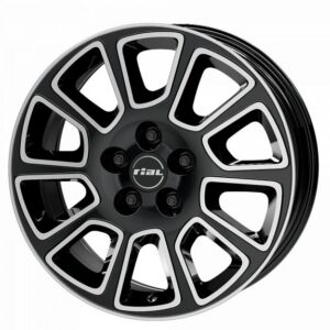 RIAL TRANSPORTER 2 6X15 5X118 ET68/71.1 Must/poleeritud