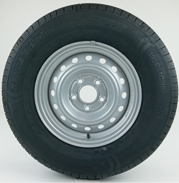 HAAGISE VELJE- JA REHVIKOMPLEKT KENDA KR101 195/80 R14C/SRW Plekkvelg 5.5X14 5X112 ET30/66.6