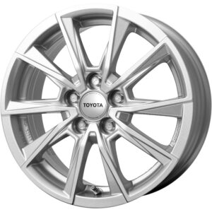 RC-DESIGN TDG3 6X15 5X100 ET45/54.1 Hõbedane