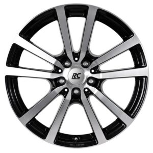 RC-DESIGN RC25T 7.5X18 5X160 ET50/65 Must/poleeritud