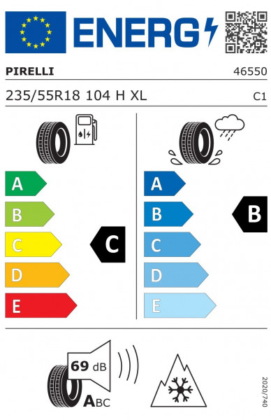 TALVINE VELJE- JA REHVIKOMPLEKT 18 SPORTAGE NQ5 PIRELLI-P2/KIA Grafiit PAREM - Pilt 3