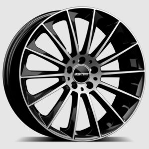 GMP STELLAR 8X19 5X112 ET35/66.6 Must/poleeritud