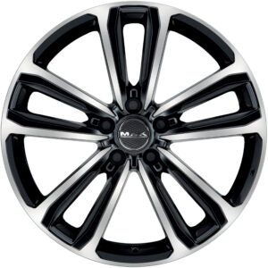 MAK MAGMA 6X15 4X100 ET40/72 Must/poleeritud